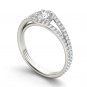 14K White Gold 1.25 Ct Round Cut Diamond Classic Solitaire Engagement Ring I2