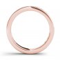 Solid 14k Rose Gold 1.00 Ct Natural Round Cut Diamond Wedding Band Ring HI I2