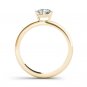 14k Yellow Gold 0.75 Ct Round Cut Diamond Solitaire Engagement Ring HI I2