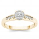 14k Solid Yellow Gold 0.25 Ct Round Cut Diamond Engagement & Wedding Ring HI I2 14k Solid Yellow Gold 0.25 Ct Round Cut Diamond Engagement & Wedding Ring HI I2