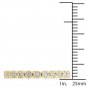 10K Yellow Gold 0.12 Ct Brillant Round Cut Diamond Wedding Band