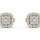Natural 10k Yellow Gold 0.25 Ct Round Cut Diamond Fashion Stud Earrings HI I2 Natural 10k Yellow Gold 0.25 Ct Round Cut Diamond Fashion Stud Earrings HI I2