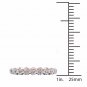 1.50 Ct Round Cut Diamond Women's Eternity Band in 14k Rose Gold (H-I, I2)