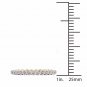 14k Yellow Gold 0.50 Ct Round Cut Diamond Women's Eternity Band (H-I, I2)
