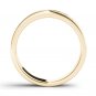 Solid 14k Yellow Gold 0.50Ct Round Cut Natural Diamond Men's Wedding Band Ring