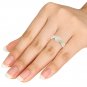 Natural 10k Yellow Gold 0.25 Ct Diamond Wedding Ring Engagement Ring Set HI I2