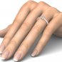 10k Rose Gold 0.15 Ct Diamond Cluster Classic Engagement Fashion Ring Seize 7