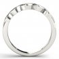 10k White Gold 0.25 Ct Round Cut Diamond Fashion Engagement Ring HI I2 Size 7