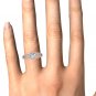 14K Rose Gold 1.00 Ct Natural Round Cut Diamond Halo Vintage Engagement Ring