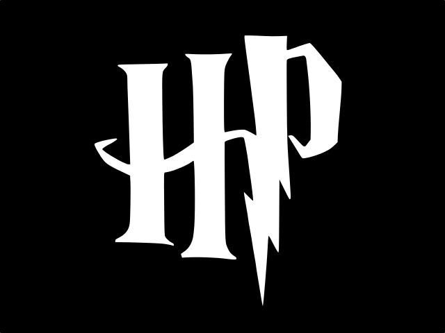 HARRY POTTER initials logo Vinyl Decal high quality CHOOSE SIZE COLOR