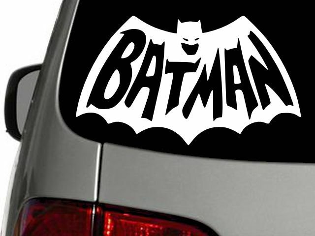 Batman Logo Vinyl Decal Car Sticker Wall Truck Choose Size Color