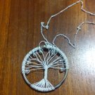 The "White Tree of Gondor" Elven Tree Pendant Necklace