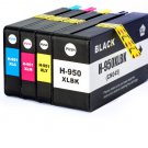 COMPATIBLE HP INK CARTRIDGE  HP 950 951 XL,  BK/C/M/Y , 4PCs/PACK