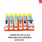 REFILLABLE CANON INK CARTRIDGE WITH CHIP PGI-425 CLI-426, BK/C/M/Y , 5PCs/PACK