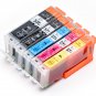 COMPATIBLE CANON INK CARTRIDGE  PGI-570XLBK  ,CLI-571XLBK/C/M/Y 5PCs/PACK