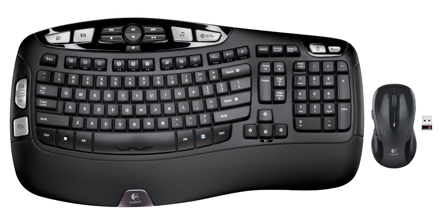 Logitech Wireless Wave Combo MK550 - Curved Comfort