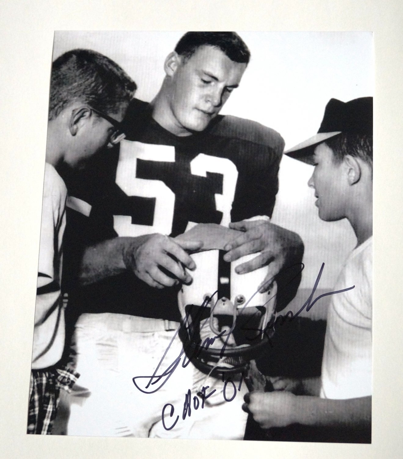 Glenn Ressler Signed 8x10 Photo Penn State Nittany Lions Colts Signing