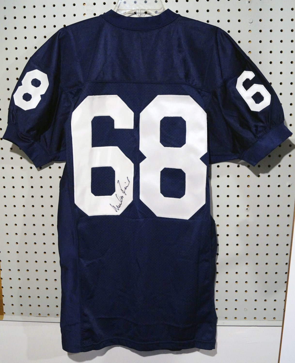 Mike Reid Signed 68 Home Jersey Penn State Nittany Lions