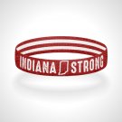 Indiana Strong Reversible Wristband Bracelet Multiple Colors Available