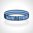 Maine Strong Reversible Wristband Bracelet Multiple Colors Available