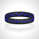 Reversible Thin Blue Line Back the Blue Police Appreciation Wristband Bracelet Reversible Thin Blue Line Back the Blue Police Appreciation Wristband Bracelet