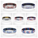 Reversible President Candidates 2020 Bracelet Wristband Stretch Bracelet