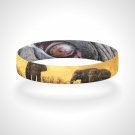 Reversible Save the Elephants Wristband Bracelet