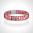 Reversible 2019 World Series Champions Washington Nationals Bracelet Wristband