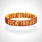 Reversible USC Trojans Bracelet Wristband Go Trojans Bracelet Trojan Nation