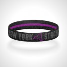 Pick Your State - Reversible Blackout Thin Purple Line Bracelet Wristband Pick Your State - Reversible Blackout Thin Purple Line Bracelet Wristband