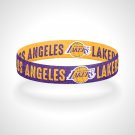 Reversible Los Angeles Lakers Bracelet Wristband LA Lakers Laker Nation