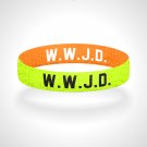Reversible WWJD Bracelet Wristband