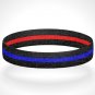 Reversible Thin Line Wristband Bracelet Handmade - Pick 2 Thin Lines to Support