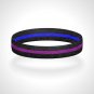 Reversible Thin Line Wristband Bracelet Handmade - Pick 2 Thin Lines to Support