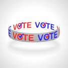 Reversible Vote 2024 Bracelet Wristband Election 2024 Bracelet Wristband