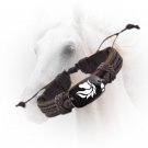 Love Horse Vegan Leather Adjustable Bracelet Free Shipping USA Seller