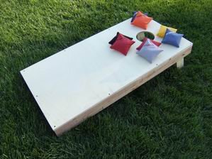 Unpainted Cornhole Board Combo Set