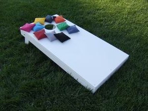 Painted Cornhole Board Combo Set