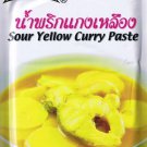 2 X  50 Grams, 1.76 Oz Authentic Thai Dishes Lobo Brand Sour Yellow Curry Paste