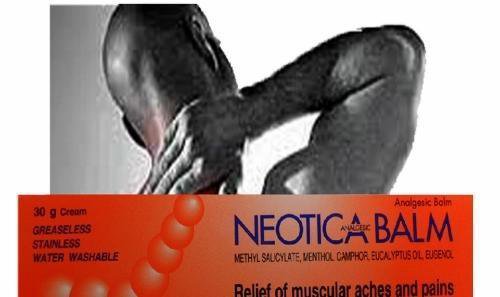 30 Neotica Balm Analgesic Cream Relief Muscular Pain Aches Cramps & Sport Injury