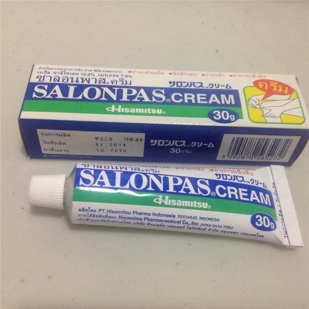 Salonpas Cream Pain Relief Muscle Pain Neck Fatigue Simple Backache Bruises