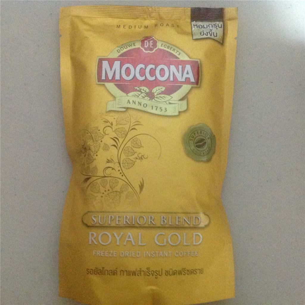 120 GRAMS OF MOCCONA SUPERIOR ROYAL GOLD FREEZE DRIED INSTANT COFFEE