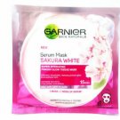 32G Garnier Skin Active Sakura White Tissue Ultra Hydrating Rebalancing Mask