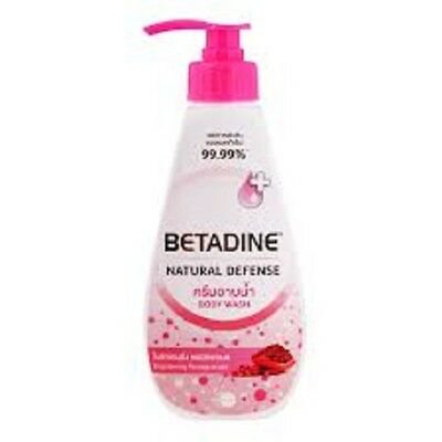 500 ML Of Betadine Natural Defence Moisturising Brightening Pomegranate Body Washes