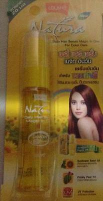 1x20ML OF LOLANE NATURA DAILY HAIR SERUM MAGIC IN 1 SUN FLOWER FOR COLOR HAIR