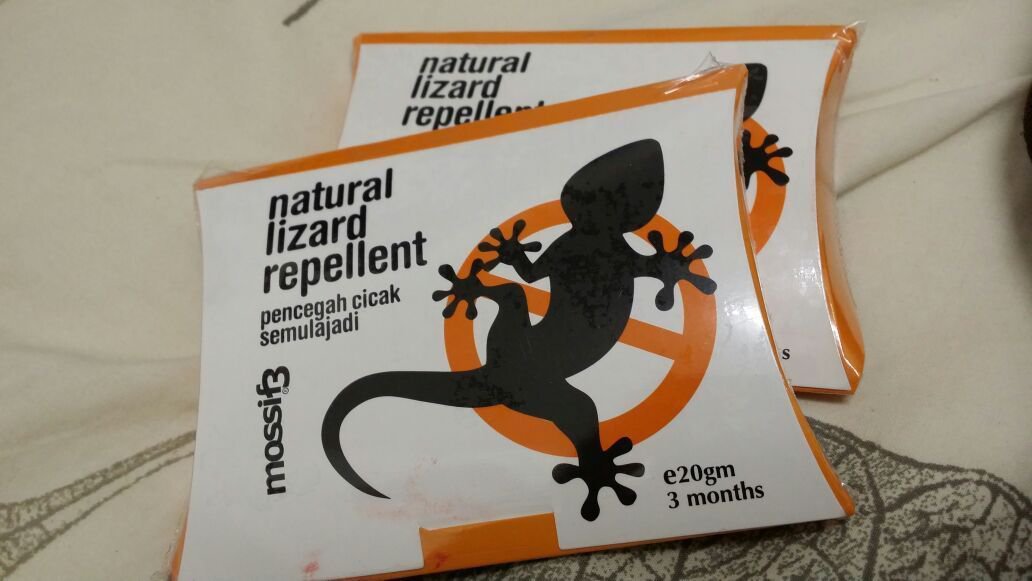 20 GRAMS OF Mossif3 Natural Eco Lizard Repellent, Toxic Free - Repel with Scent