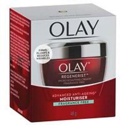 50 GRAMS OF OLAY REGENRIST MICRO SCULPTING DAY OR NIGHT CREAM OR 15 ML EYE SERUM