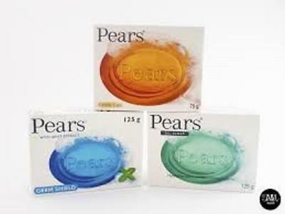 100 GRAMS OF PEARS TRANSPARENT SOAP IN PURE AND GENTLE