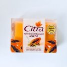 3 X 110 Grams Of Citra Scrub Bar Soaps Thai Herbal Face Skin Care,In Papaya