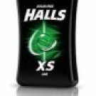 3 X 15 Grams Of Halls Medicated Cough Drops XS-Sugar Free candy In Lime